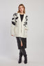 DEBBIE WOOL LONG-SLEEVED V-NECK CARDIGAN