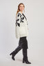 DEBBIE WOOL LONG-SLEEVED V-NECK CARDIGAN