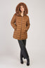 EGLANTINE REVERSIBLE MID-LENGTH DOWN JACKET