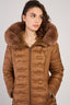 EGLANTINE REVERSIBLE MID-LENGTH DOWN JACKET