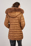 EGLANTINE REVERSIBLE MID-LENGTH DOWN JACKET