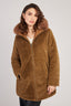 EGLANTINE REVERSIBLE MID-LENGTH DOWN JACKET