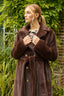 LENNA REVERSIBLE LONG FAUX FUR COAT