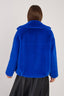 LESLIE BALL JACKET IN FAUX FUR, SOFT LINING