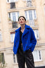 LESLIE BALL JACKET IN FAUX FUR, SOFT LINING