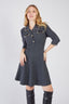 CAMERON SHORT KNIT SKATER DRESS
