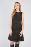 EBONY TWEED SHORT DRESS
