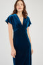 EDITH LONG VELVET DRESS