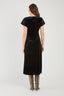 EDITH LONG VELVET DRESS
