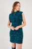 EDUARDA SEQUIN SHORT DRESS
