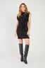 EDUARDA SEQUIN SHORT DRESS