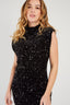 EDUARDA SEQUIN SHORT DRESS