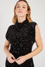 EDUARDA SEQUIN SHORT DRESS