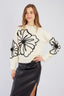 ABBY FLORAL SWEATER