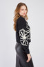 ABBY FLORAL SWEATER