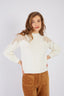 ABIGAEL FLORAL PATTERN SWEATER