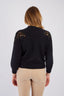 ABIGAEL FLORAL PATTERN SWEATER