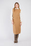ALBERTA SLEEVELESS SWEATER WITH INTEGRATED SHIRT