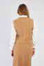 ALBERTA SLEEVELESS SWEATER WITH INTEGRATED SHIRT