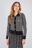 BARBERINE PATTERNED KNITTED VEST