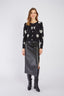 BASTELICA FLORAL EMBROIDERED KNIT VEST