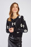 BASTELICA FLORAL EMBROIDERED KNIT VEST