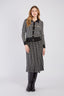 JADE LONG PLEATED SKIRT