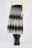 LONG PLEATED JEANETTE KNIT SKIRT