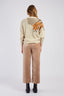 FLAURIANE STRAIGHT-FIT VELVET PANTS