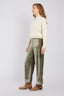 FLAURIANE STRAIGHT-FIT VELVET PANTS