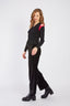 FLAURIANE STRAIGHT-FIT VELVET PANTS