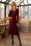 DERHY BELIEVE MIDI KNIT DRESS
