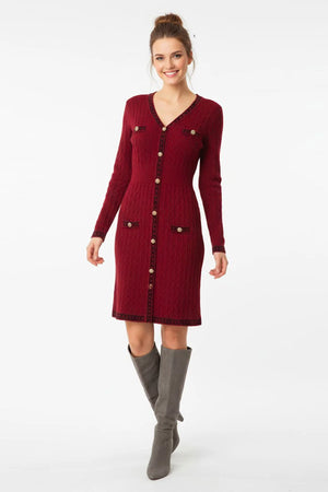 DERHY BERENGERE SHORT KNIT DRESS