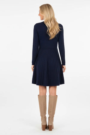 DERHY BERYL SHORT KNIT DRESS