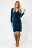 DERHY ALLISTAIR SHORT VELVET DRESS