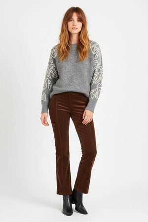 DERHY NATALIA SEQUINED KNIT SWEATER