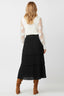 DERHY NATHEA SHEER-SLEEVED SWEATER