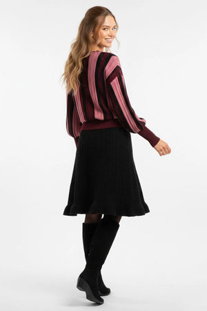 DERHY NAYA STRIPED KNIT SWEATER