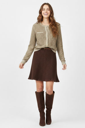 DERHY EDITH SHORT KNIT CARDIGAN