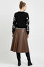 DERHY ELIANE EMBROIDERED KNIT VEST