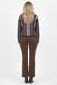 DERHY ELOUANE STRIPED KNIT VEST