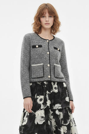DERHY ELYNA SHORT KNIT CARDIGAN