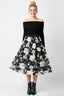 DERHY IMPALA LACE MIDI SKIRT