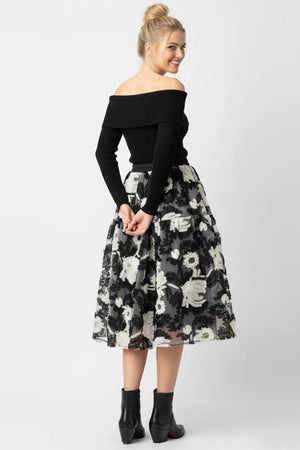 DERHY IMPALA LACE MIDI SKIRT