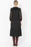 DERHY INGEBORG PLAIN MIDI SKIRT