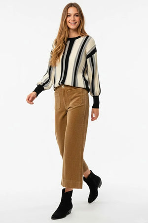DERHY COFLAMAND WIDE-LEG VELVET TROUSERS