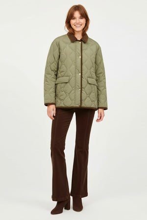 DERHY DAISY QUILTED JACKET