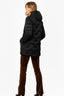 DERHY DALILA TWO-TONE LONG DOWN JACKET
