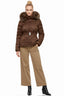 DERHY DANIELA BELTED HOODED PUFFER JACKET