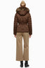 DERHY DANIELA BELTED HOODED PUFFER JACKET